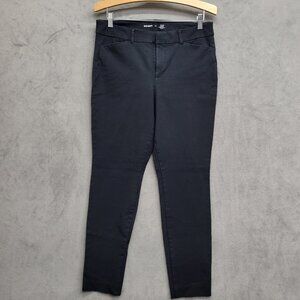 Old Navy Women‎ Size 12 Pants Black High Rise Pixie Stretch Pockets Ankle